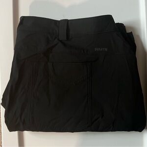 Duluth Trading Co Black Flexpedition Bootcut Water Repellent 22W x 31